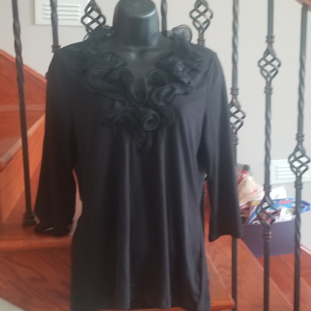 Black 3/4 Sleeve